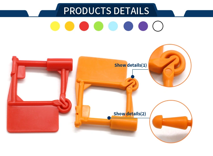 Security Plastic Padlock Seal for Custom Container