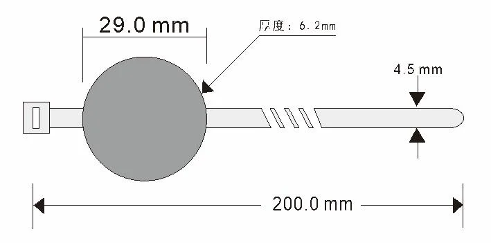 Tamper Proof Padlock Seal Tamper RFID